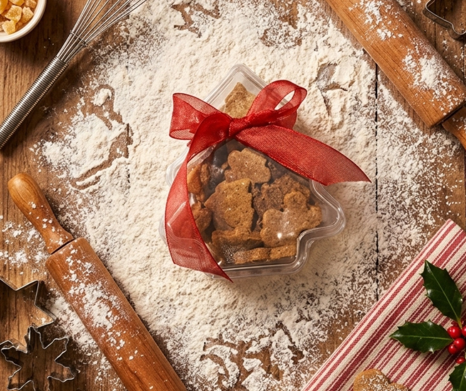 Christmas Tree Treat Jar: Festive Dog Treats Gift