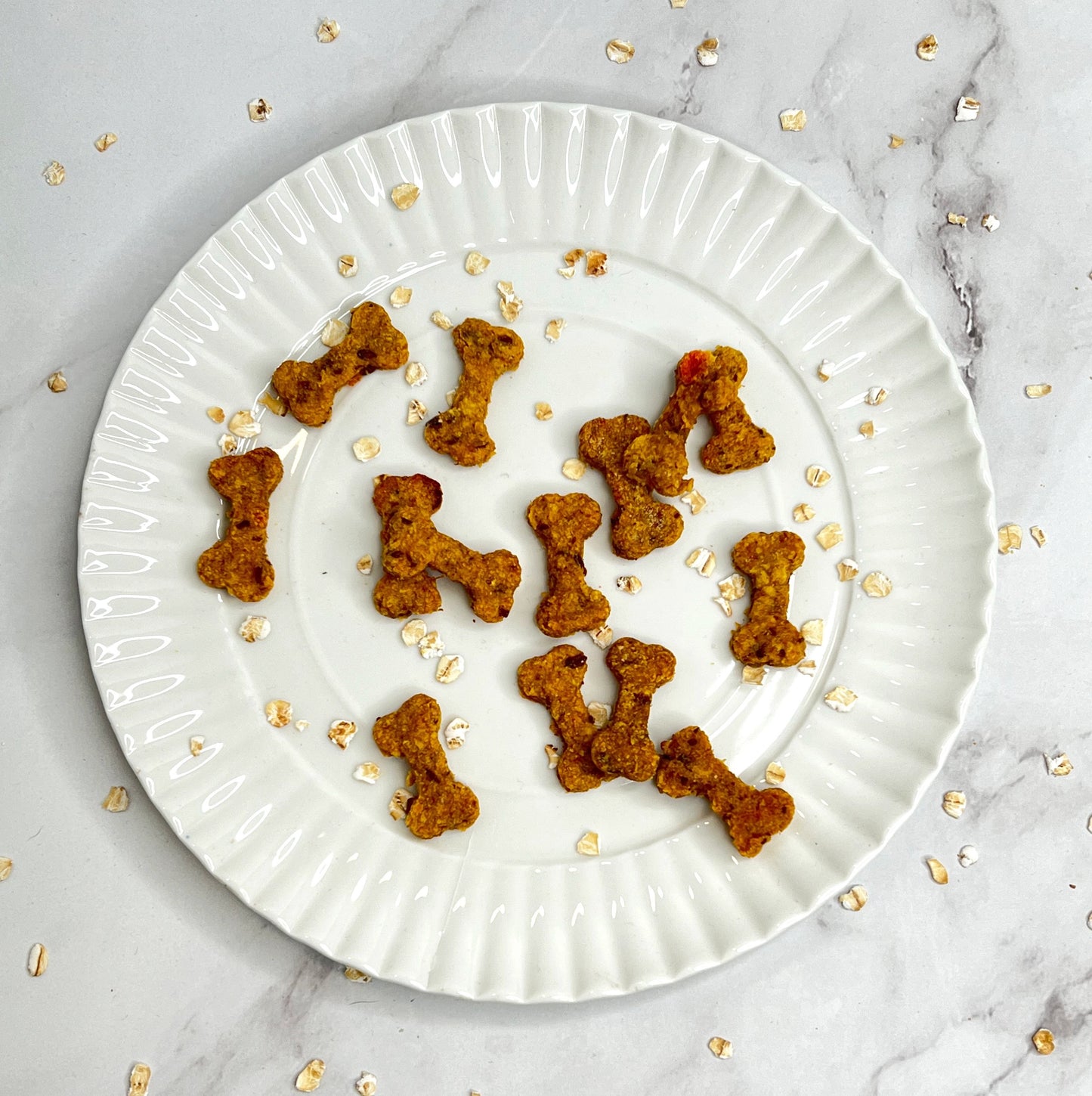 Kürbis-Hafer-Hundesnacks Pawsome Bites