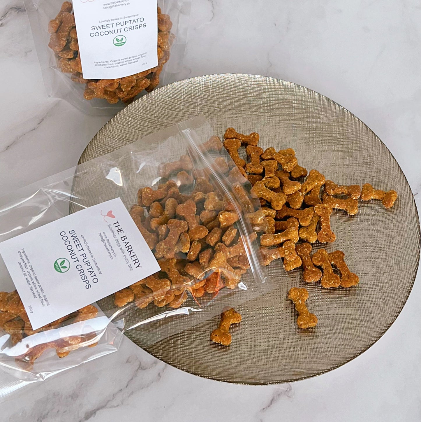 Sweet Puptato Coconut Crisps Dog Treats