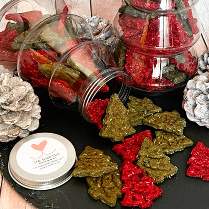 Christmas Tree Treat Jar – Festive Dog Treats