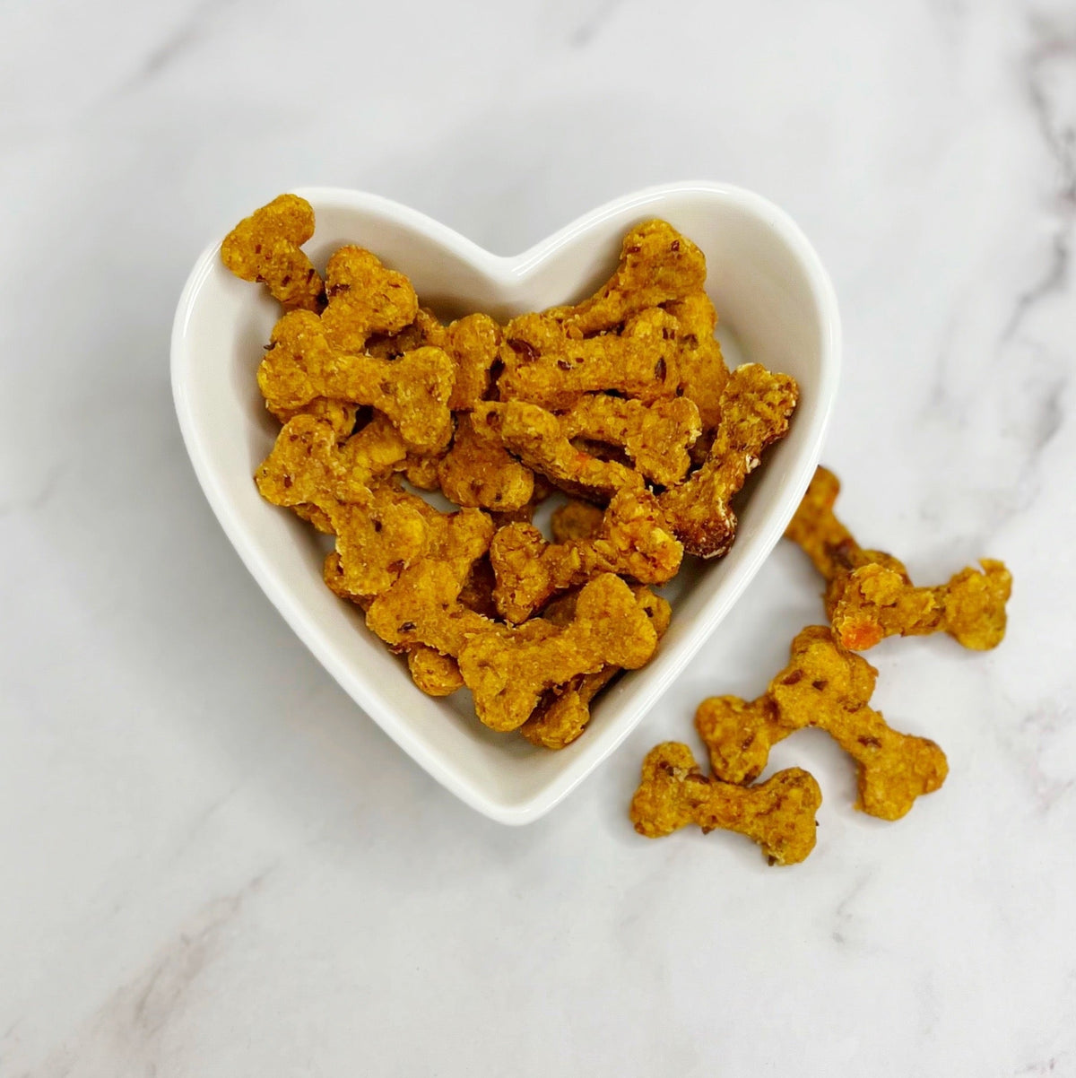 Pumpkin oat dog treats